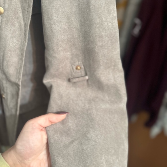 Vince Camuto suede fall Jacket - Picture 5 of 6